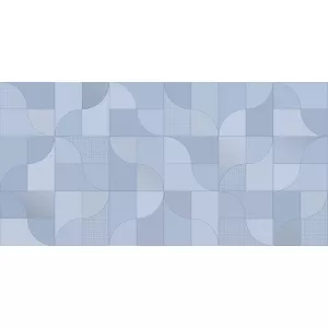 Декор Kerlife Colores Geometrico Celeste голубой 31.5*63 см