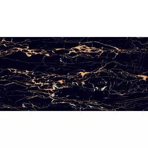 Керамогранит Artceramic Portoro Gold черный 120*60 см